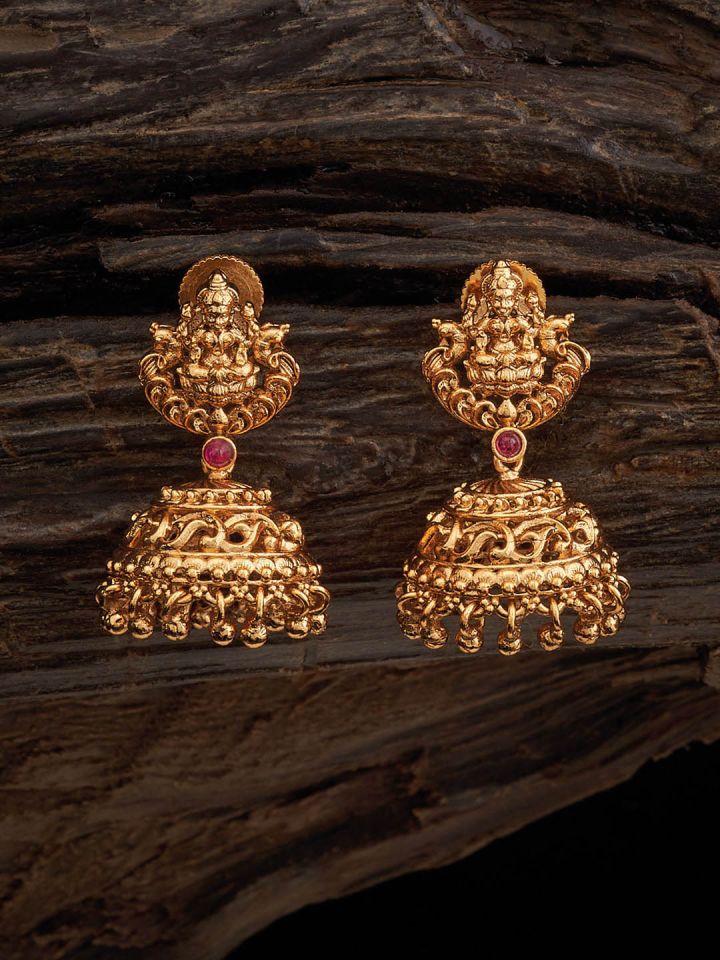 Buy Kushal s Fashion Jewellery Gold Plated Stone Studded Dome