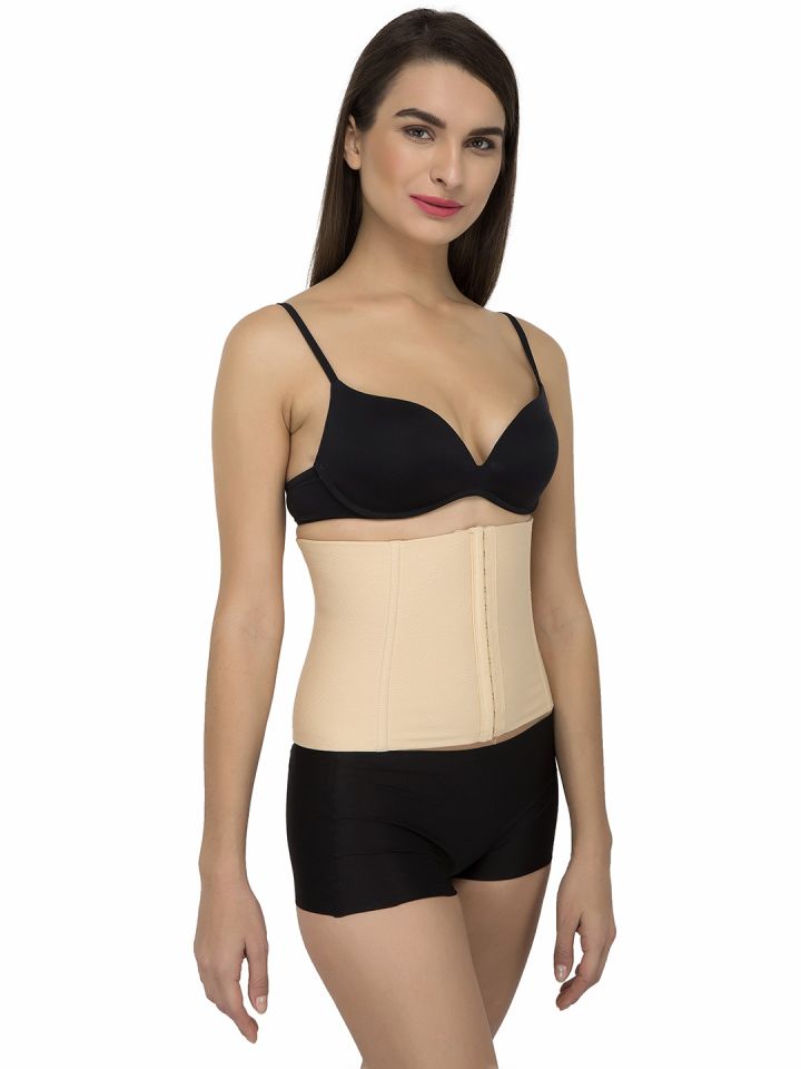 Buy Laceandme Beige Women Magic Wire Tummy Control Shapewear Belt