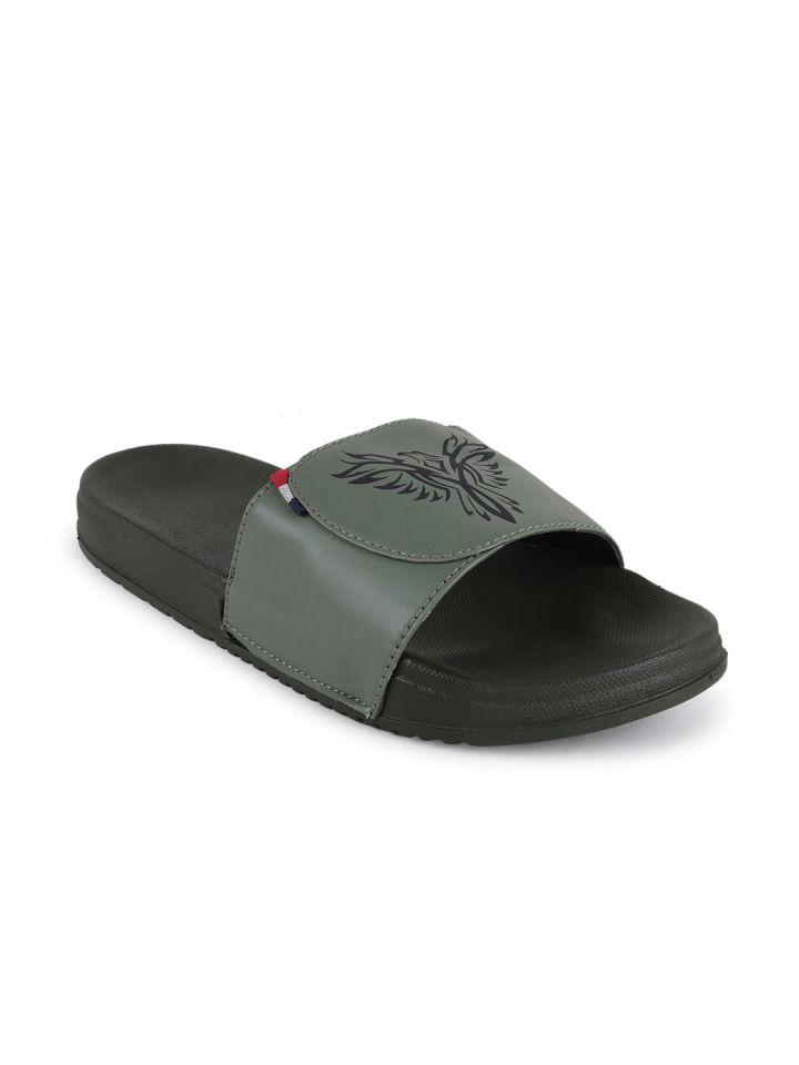 Sliders with clearance velcro closure