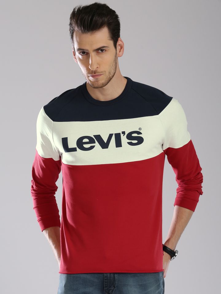 Levis t shirts full sleeve outlet
