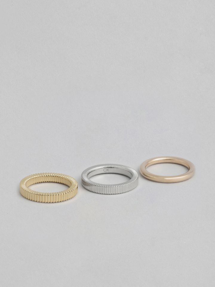 Calvin klein 3 ring set shop