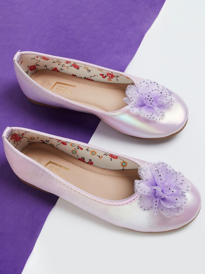 Buy Fame Forever By Lifestyle Girls Embellished Round Toe