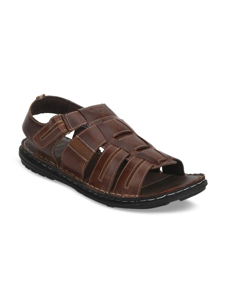 Red tape fisherman shop sandals