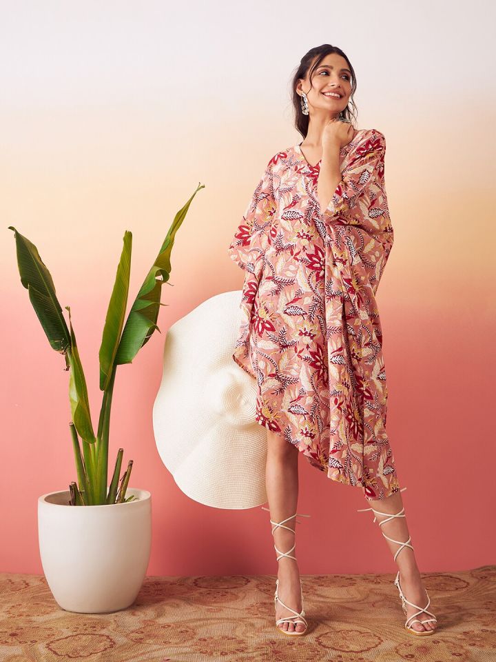 High low kaftan dress store