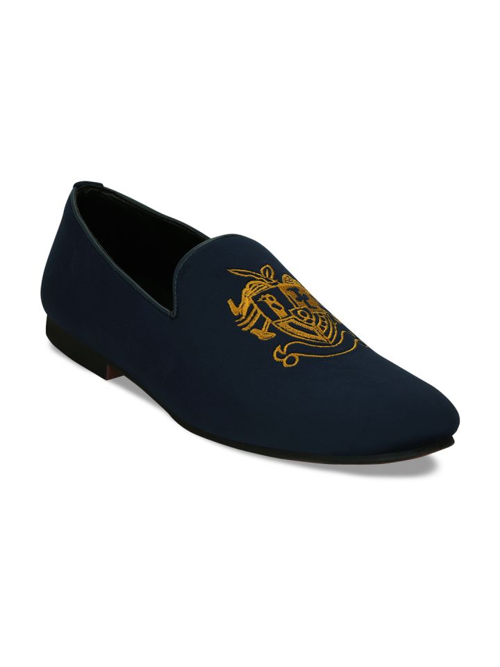 dark blue loafers mens