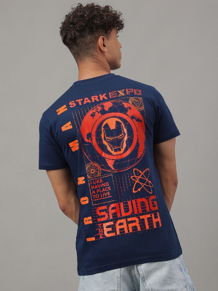 Iron man best sale t shirt myntra
