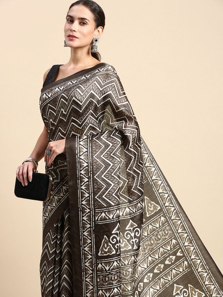 Buy Rani Saahiba Dabu Bhagalpuri Saree Sarees for Women 24216206