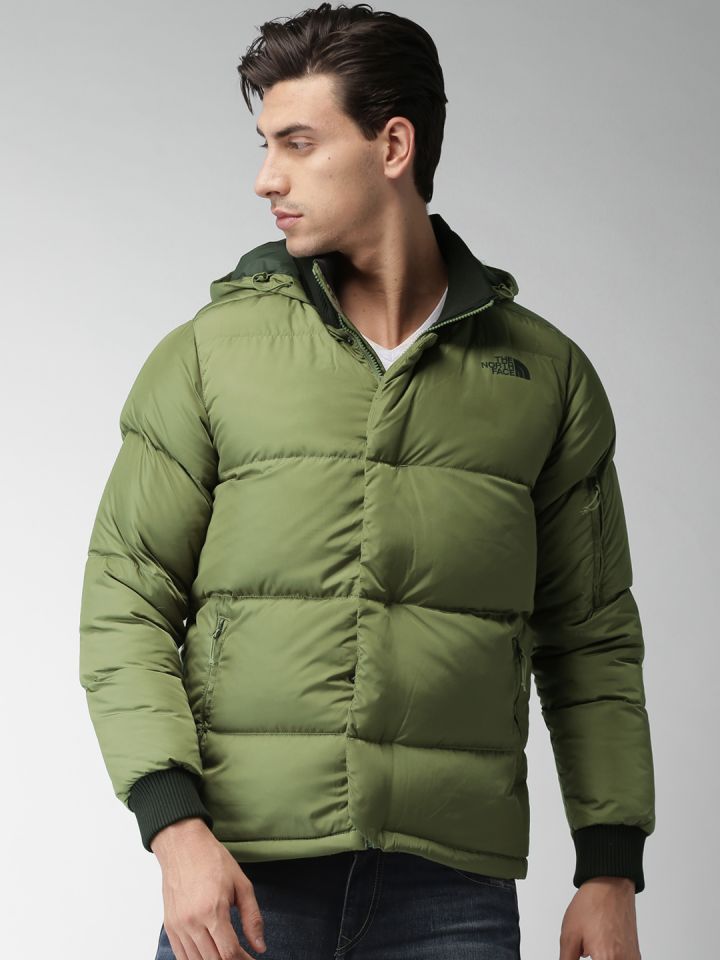 The north face store olive green jacket