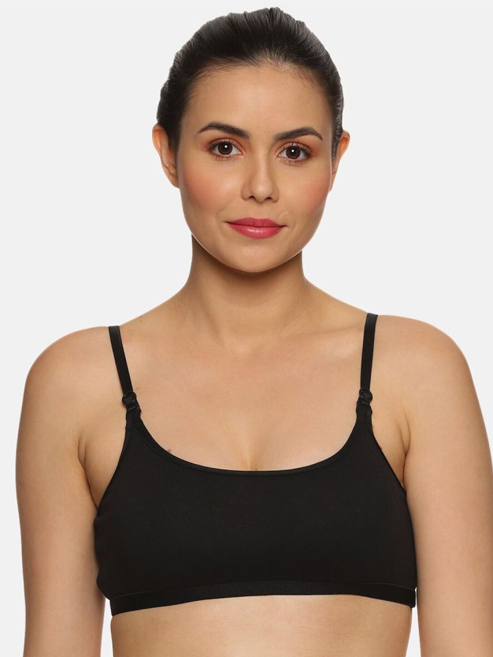 Buy NOT YET By Us Pack Of 3 Medium Coverage Non Padded Cotton Workout Bra  With All Day Comfort - Bra for Women 24231414