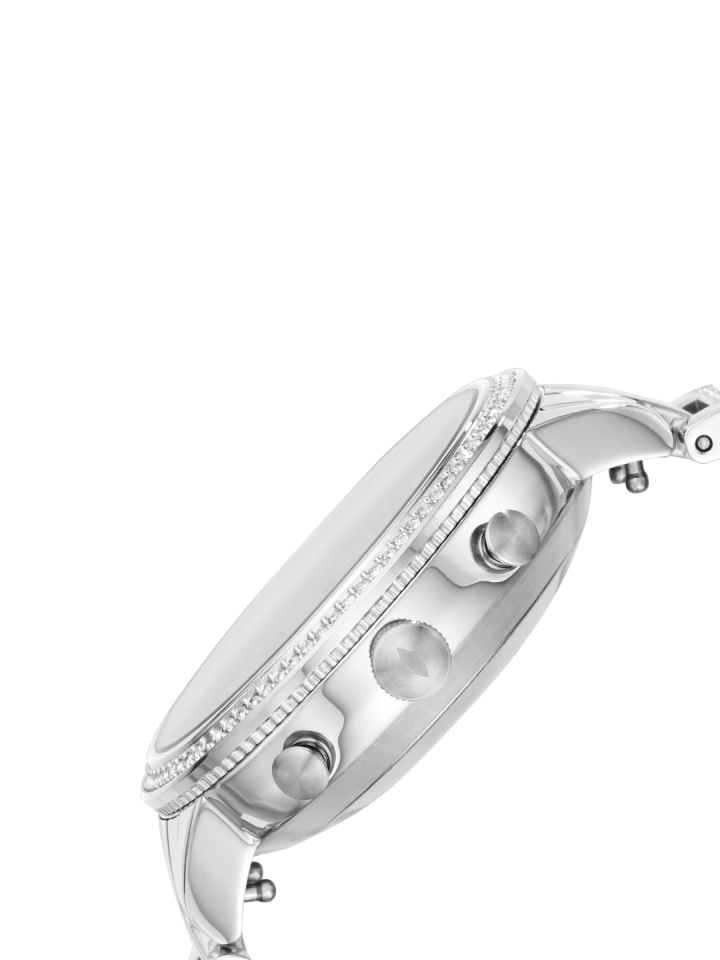 Buy Fossil Women Silver Toned Analogue Hybrid Smart Watch FTW5009