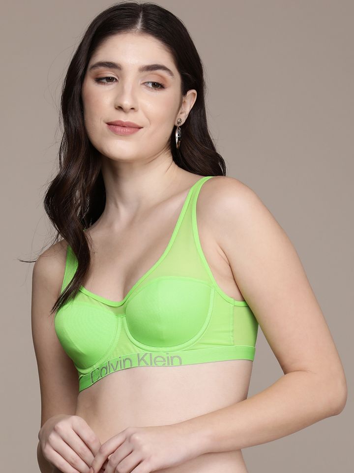 Calvin klein neon online bra