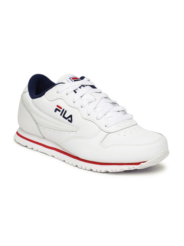 FILA Men White Euro Jogger II Sneakers