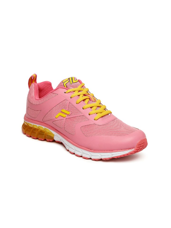 Fila peach deals running shoes