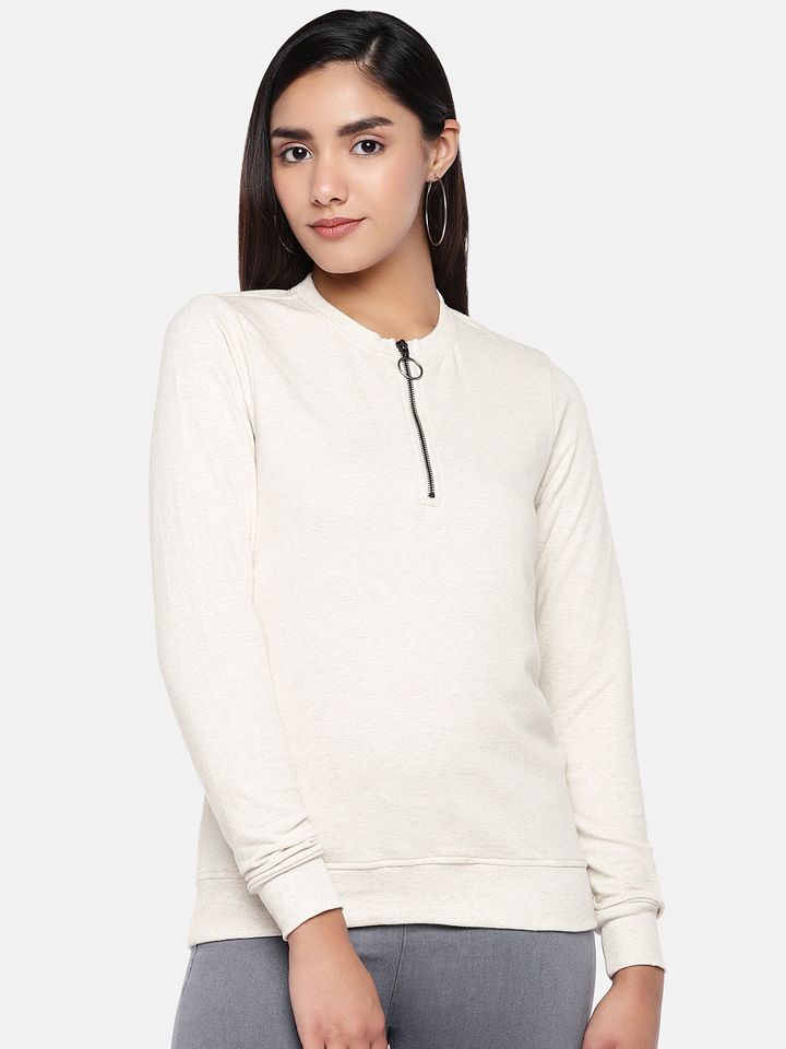 Buy Jockey Women Off White Solid 
