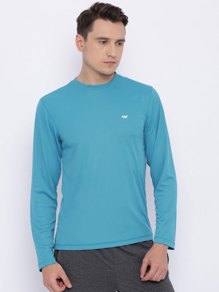 Wildcraft Men Blue Solid HYPACOOL Poly 