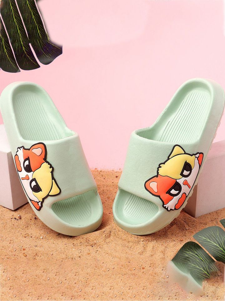 Pampy Angel Women Printed Croslite Sliders