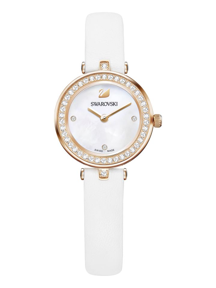 Buy SWAROVSKI Women Aila Dressy Mini White Analogue Watch 5376651