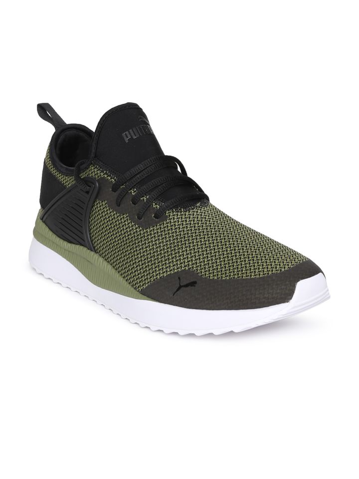 Buy Puma Men Black Solid Pacer Next Cage GK Sneakers Casual