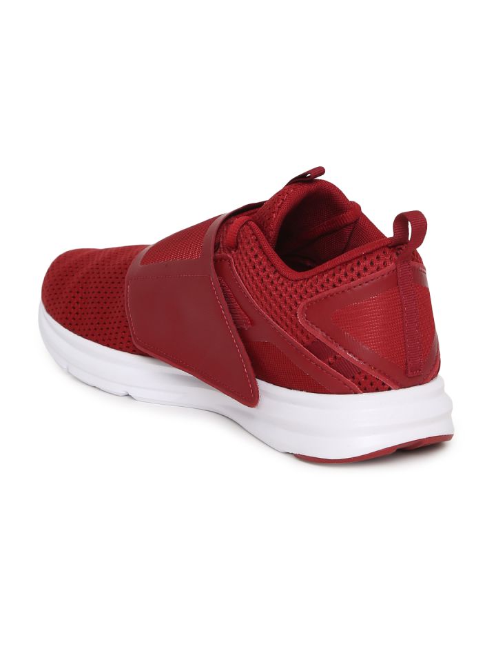 Puma Men Red Enzo Strap Mesh Training Shoes