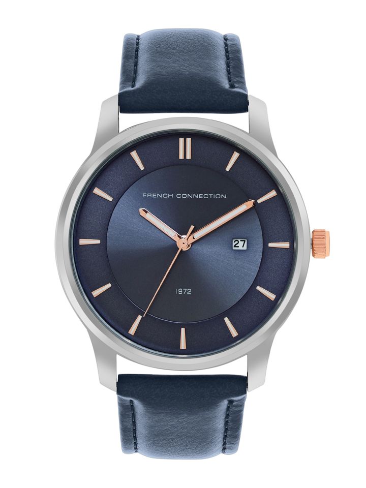 Buy French Connection Men Leather Straps Analogue Watch FCN00057H