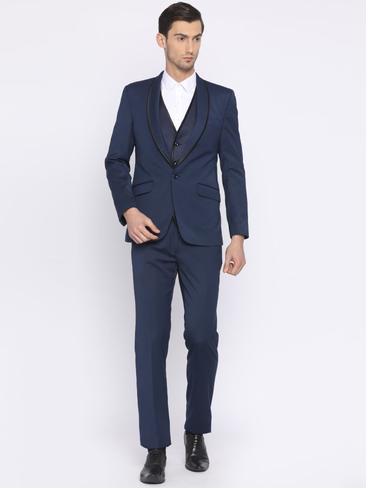 Raymond blue top coat pant