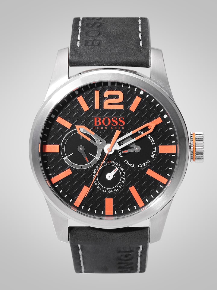 Buy Hugo Boss Men Black Analogue Watch 
