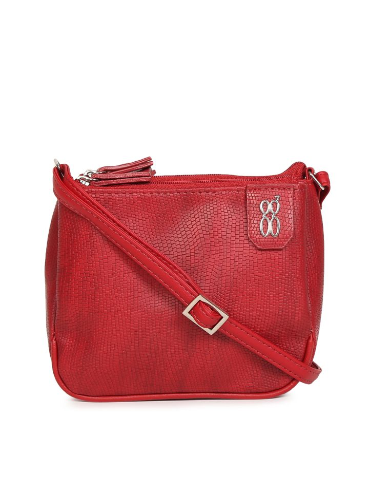 baggit red sling bag