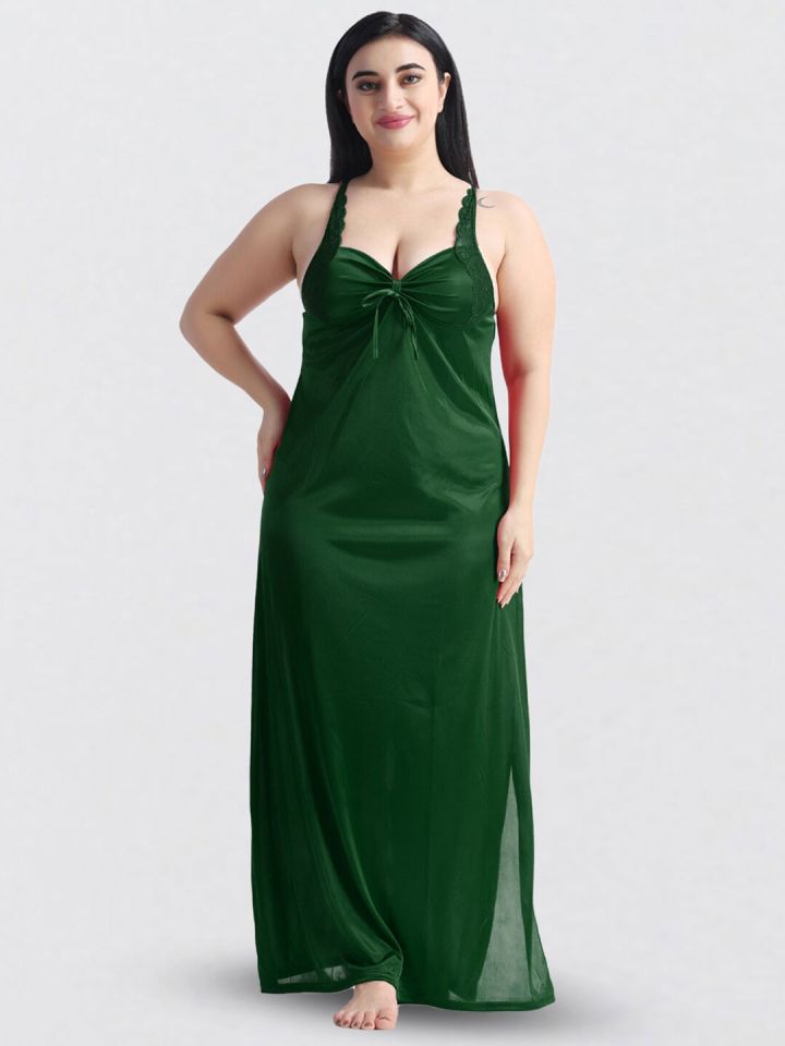 Myntra satin outlet nighty