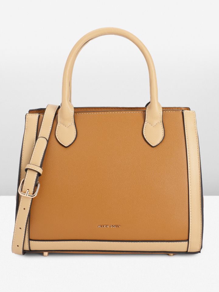 Buy Allen Solly Women Solid Handheld Bag Handbags for Women