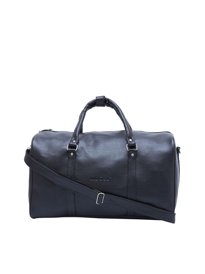 Buy MBOSS Unisex Black Duffel Bag Duffel Bag for Unisex 2439743 Myntra