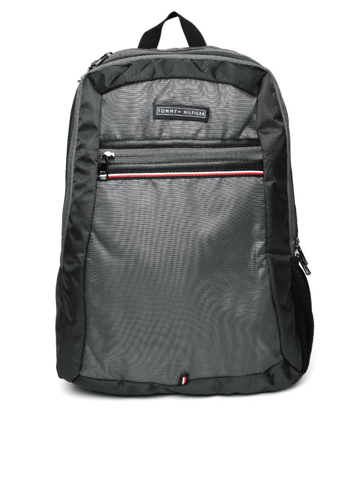 grey tommy hilfiger bag