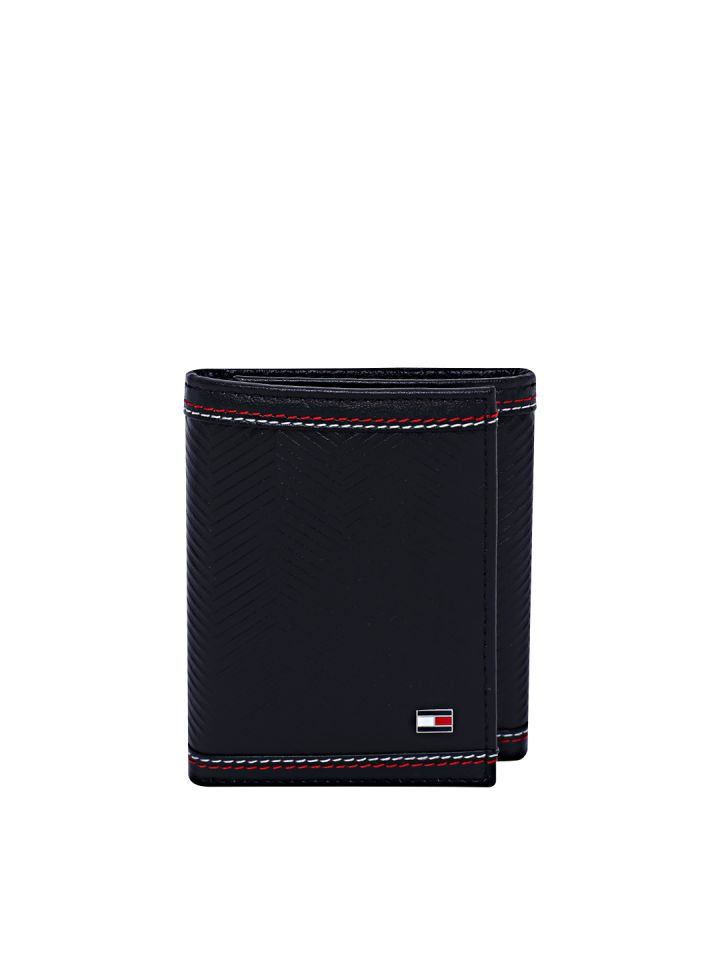 tommy hilfiger three fold wallet