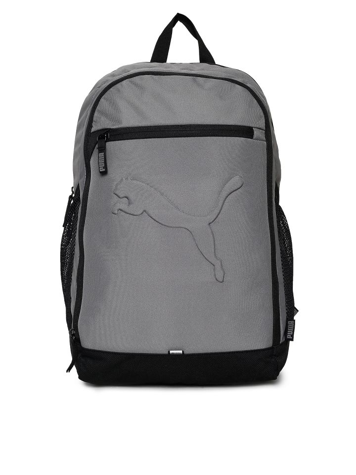 puma unisex black buzz backpack
