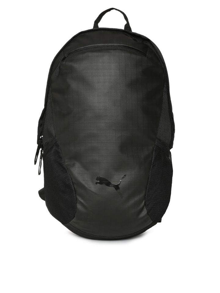 Buy Puma Unisex Black Solid Backpack Backpacks for Unisex
