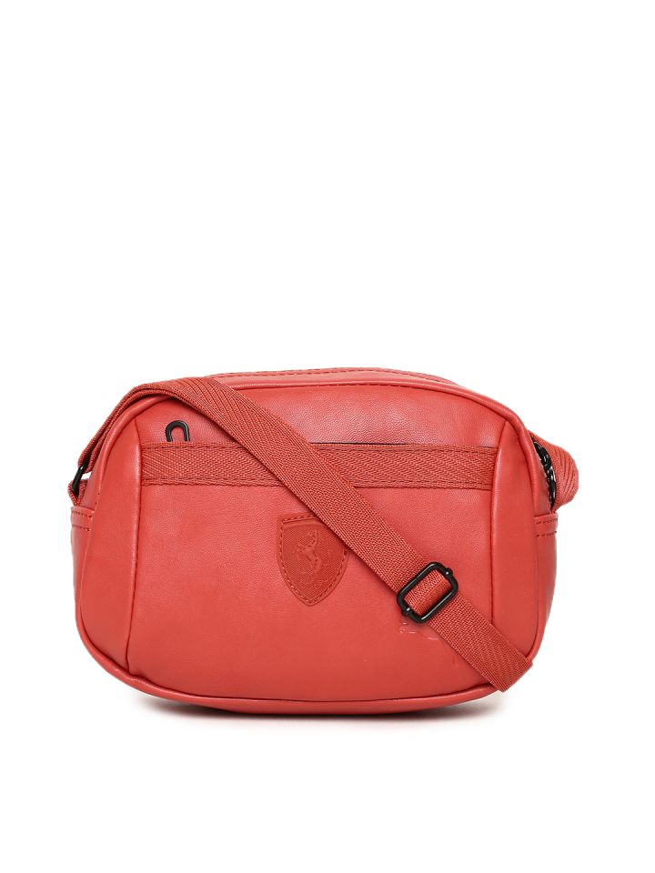 Buy Puma Red Scuderia Ferrari LS Small Sling Bag Handbags for