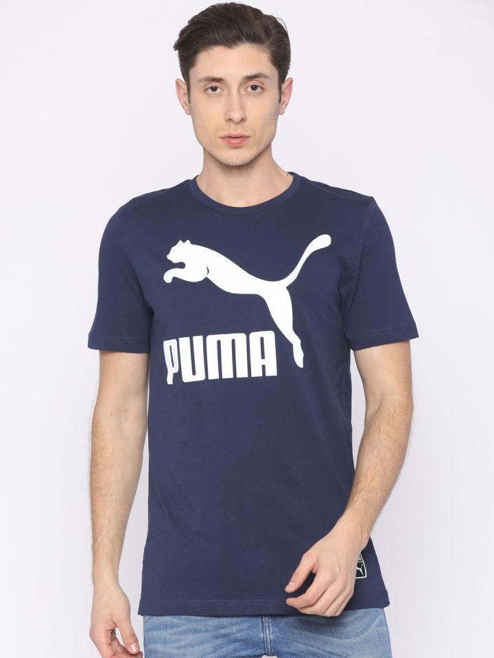 puma archive logo t shirt