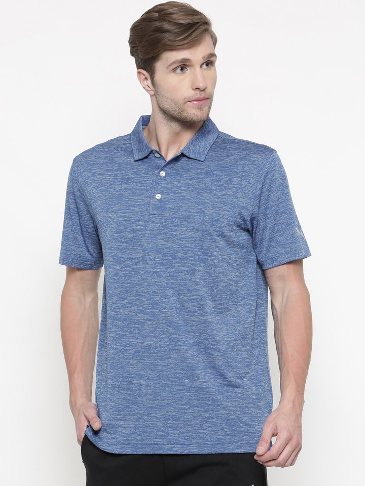 Buy Puma Men Blue Self Design 