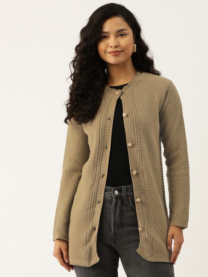 Acrylic shop cardigan womens