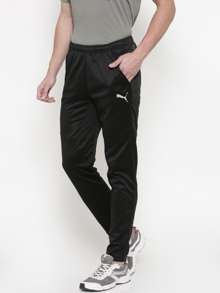 Buy Puma Men Black Solid Track Pants Track Pants for Men 2446039