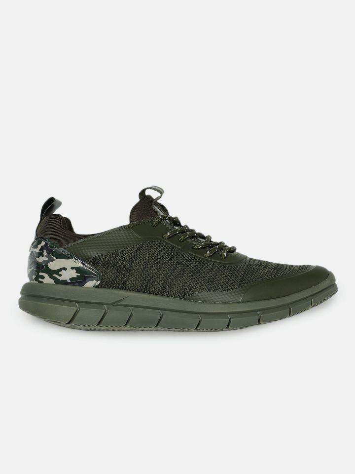 hrx olive green shoes