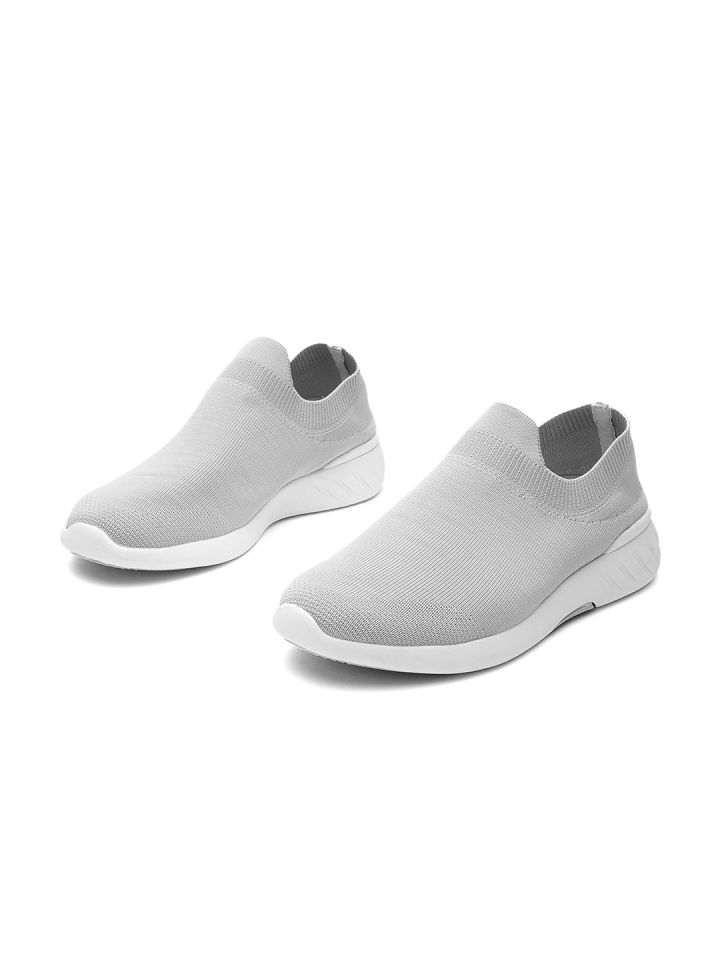 Ether grey shop slip on sneakers