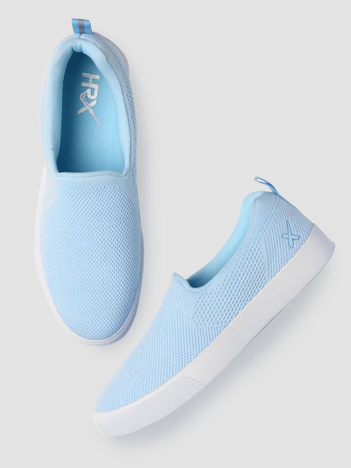Blue Slip On Sneakers - Casual Shoes 