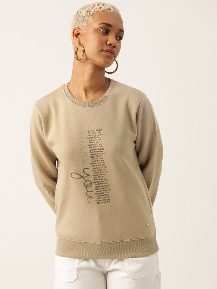 Monte carlo sweatshirt top for womens