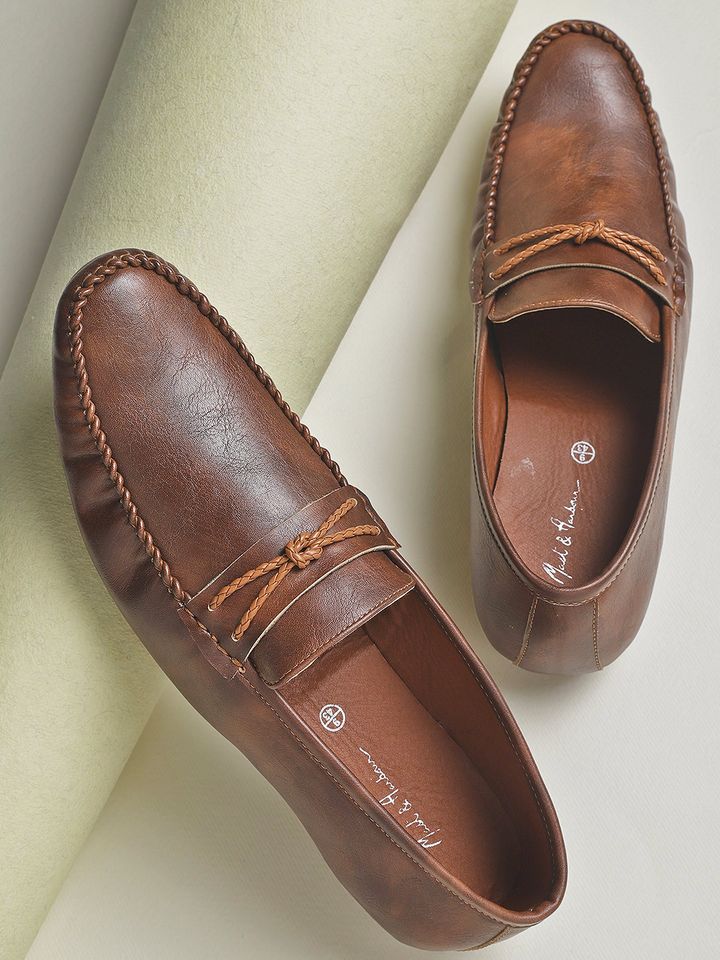 Buy Mast \u0026 Harbour Men Brown Loafers 