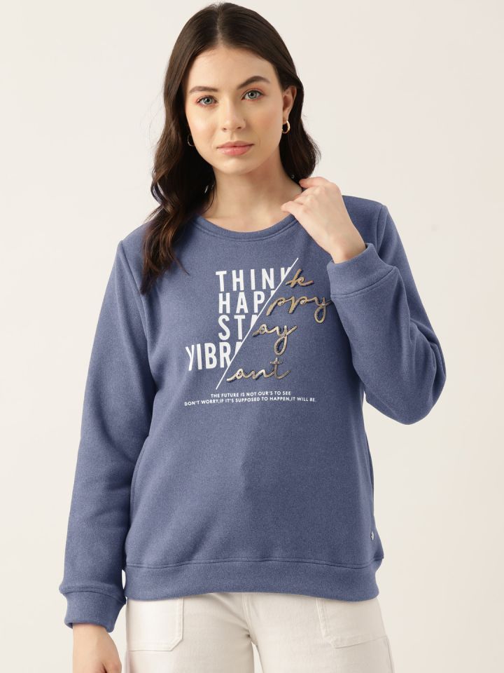 Women's embellished sweatshirts on sale