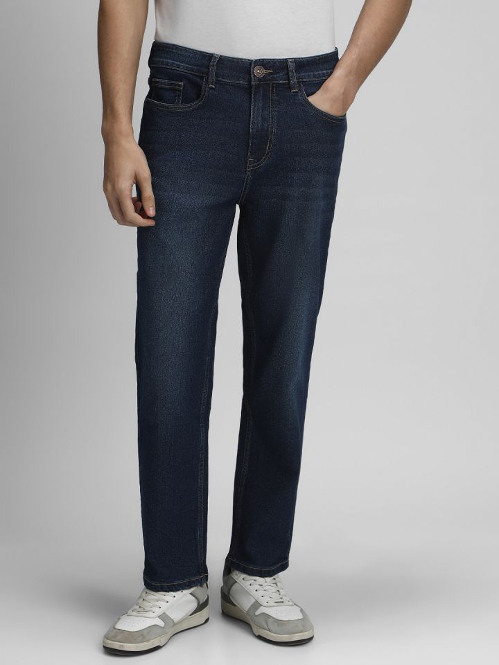 Buy Dennis Lingo Men Clean Look Mid Rise Straight Fit Jeans