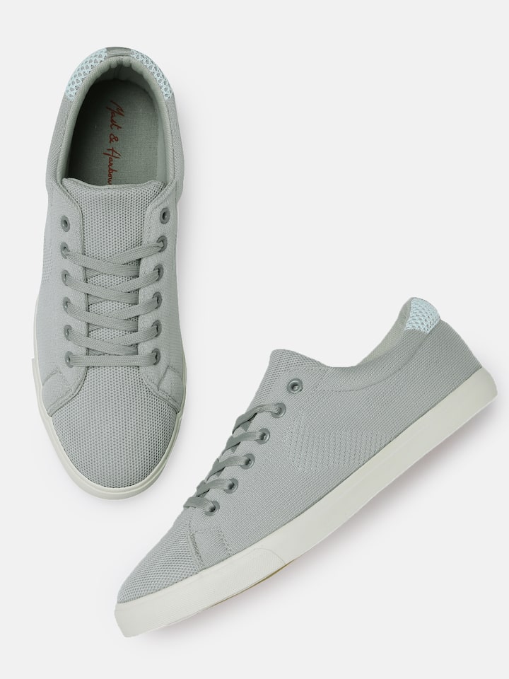 Buy Mast \u0026 Harbour Men Grey Sneakers 