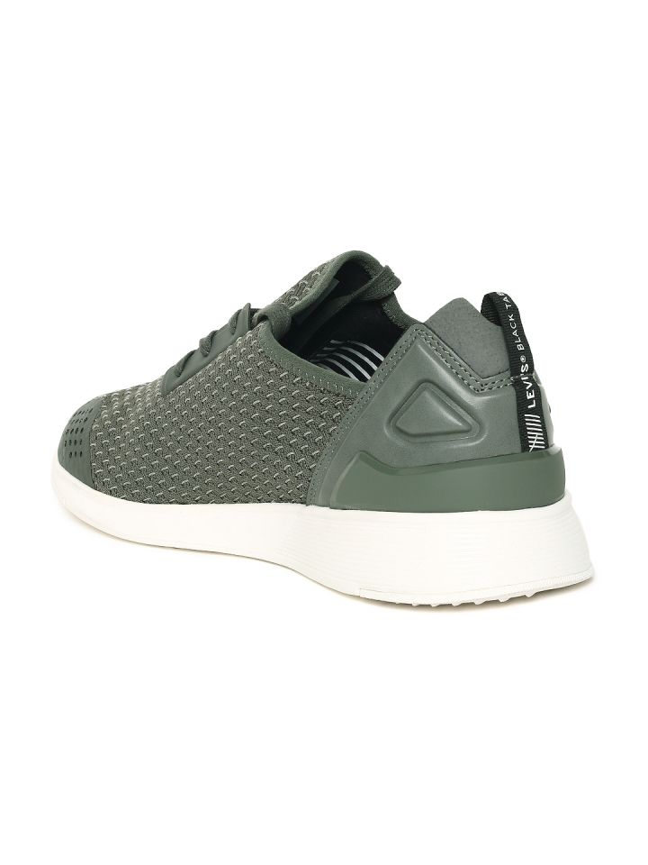 levi's men's black tab runner sneakers