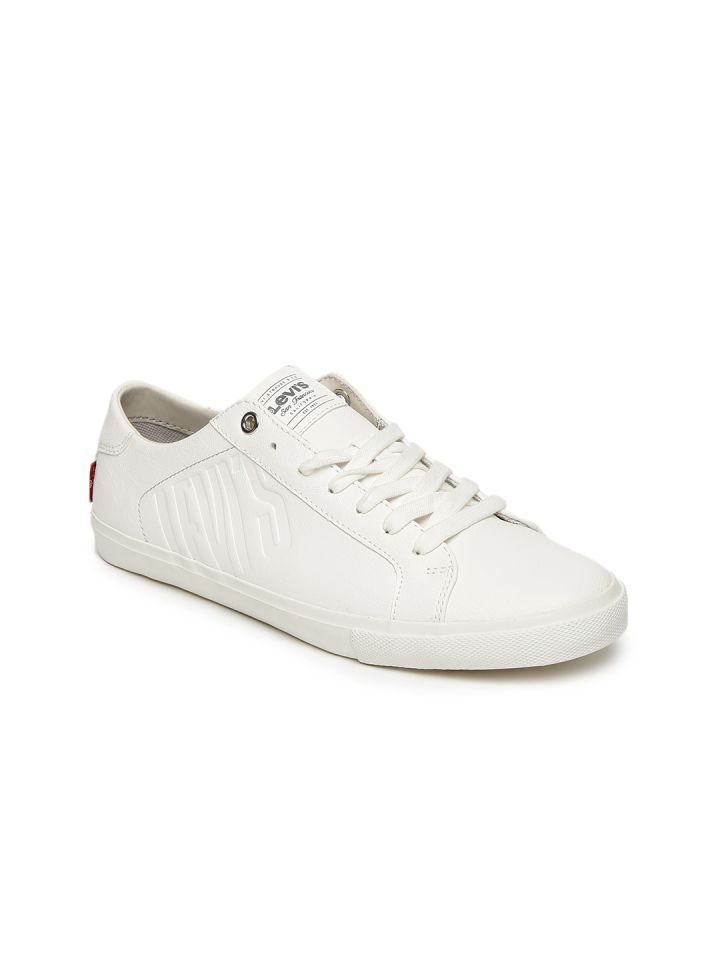 Buy Levis Men White Sneakers - Casual Shoes for Men 2447494 | Myntra
