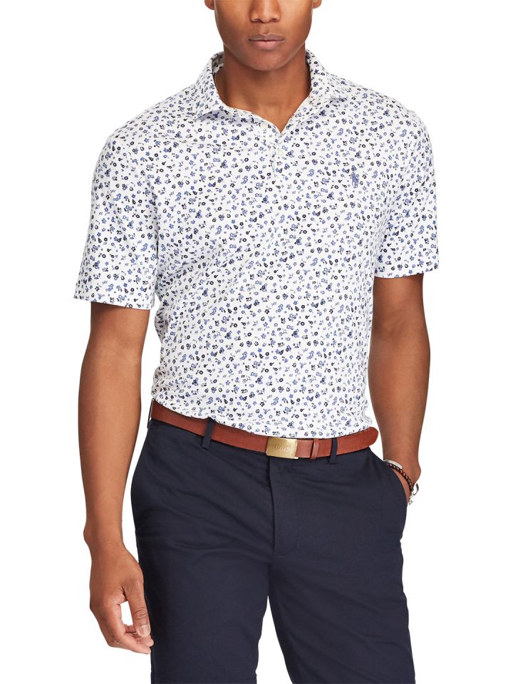 Men's classic fit top soft touch polo